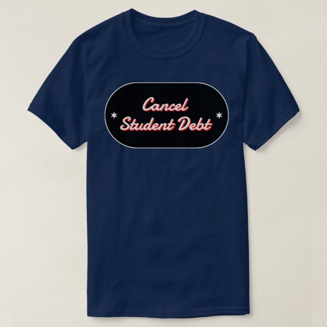 Schulden abbrechen T-Shirt (Design vorne)