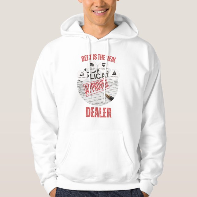 Schulden ist der echte Dealer™, den niemand lehrt Hoodie (Vorderseite)