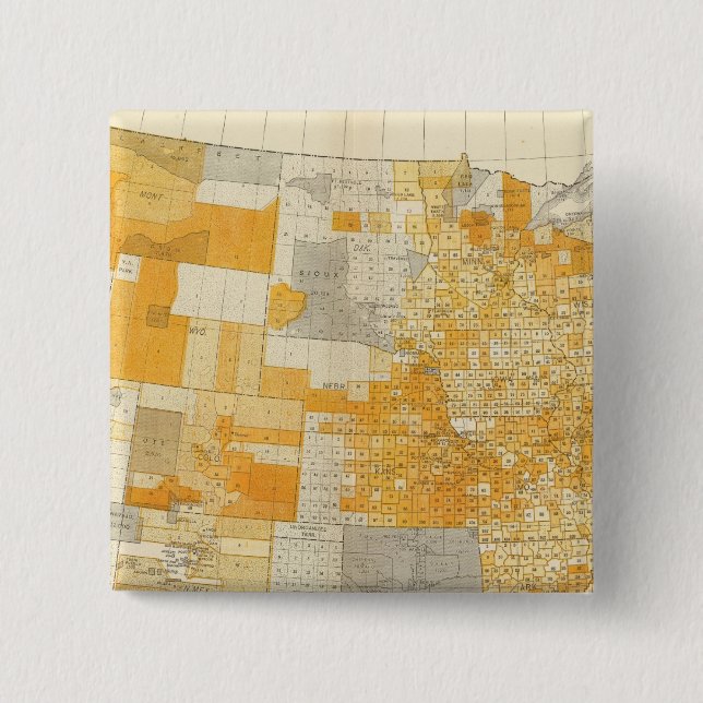 Schulden pro Kopf Button (Vorderseite)