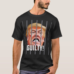 Schuldig! Sperrt ihn ein - Anti Verräter Präsident T-Shirt