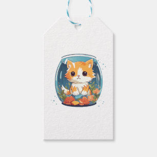 Schuldige Katze Geschenkanhänger