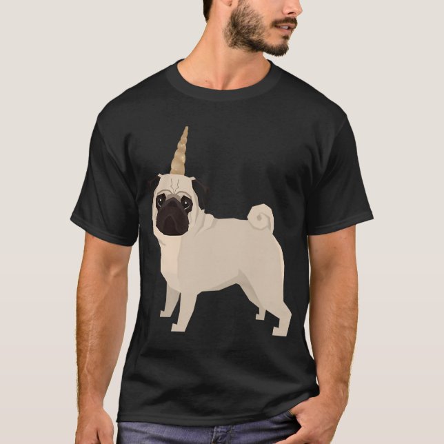 Schuldiger Mops T-Shirt (Vorderseite)