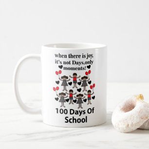 Schule 100 Tage Schule Kaffeetasse