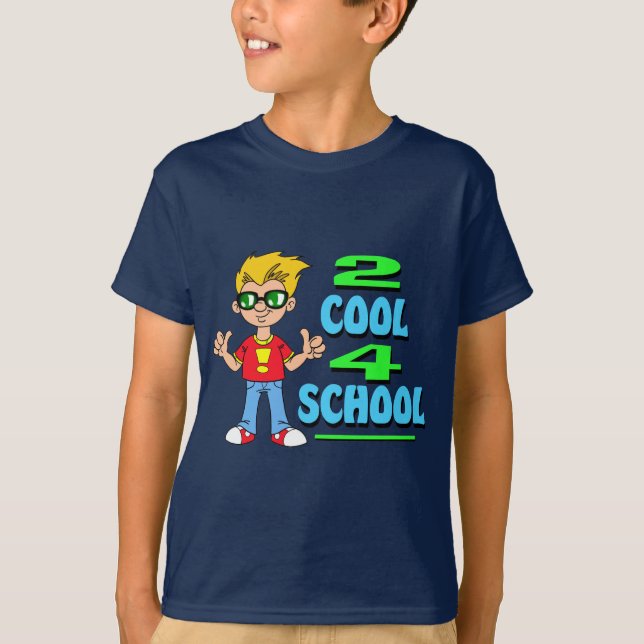 Schule 2 coole 4 T-Shirt (Vorderseite)