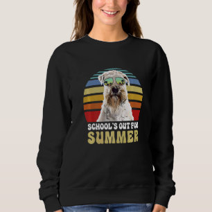 Schule Aus Für Sommer Soft Coated Wheaten Terrier Sweatshirt