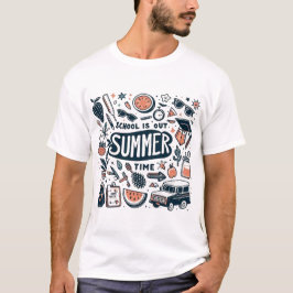 Schule aus - Sommer, Spaß und Ferien T-Shirt