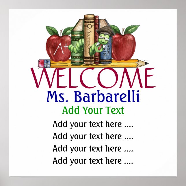 Schule / Bibliothekspenster - SRF Poster (Vorne)