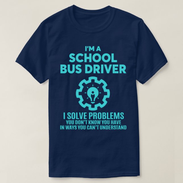 SCHULE BUSTREIBER SCHÖNES DESIGN 2017 2 T-Shirt (Design vorne)