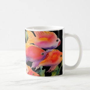 Schule der Fische, Kaffee-Tasse Kaffeetasse