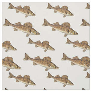 Schule der Hornhautfleck-Fische Stoff