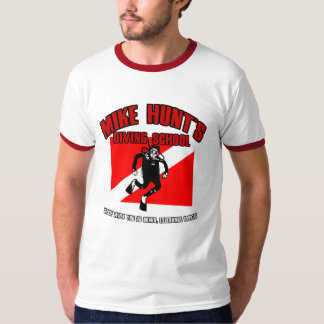 Schule der Mike-Jagd Tauch T-Shirt