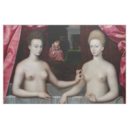 Schule Fontainebleau - Gabrielle d'Estrees Stoff