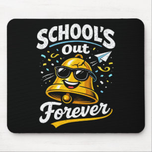 Schule für immer aus Ruhestand 2026 Lustig Rentner Mousepad