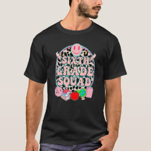 Schule für sechsköpfige Schüler der Schulklasse T-Shirt