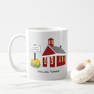 Schule Graduate One Room Schoolhouse Kaffeetasse
