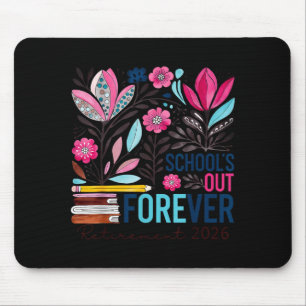 Schule ist für immer in Rente Ruhestand 2026 lusti Mousepad