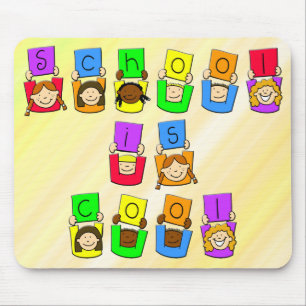 Schule ist - Kinder cool Mousepad