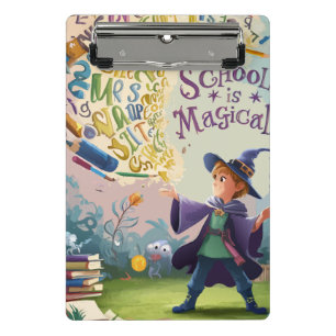 Schule ist Magisch! Mini Klemmbrett