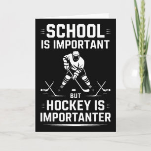 Schule ist wichtig, aber Hockey ist wichtiger  Karte