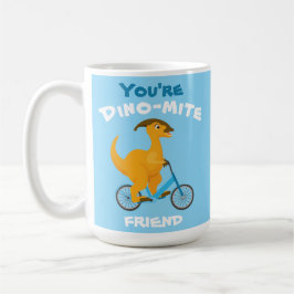 Schule Kinder Valentine's Dinosaurier Freundschaft Kaffeetasse