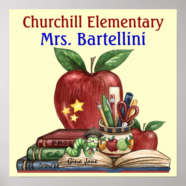 Schule / Lehrer / Klassenposter - SRF Poster (Vorne)