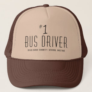 Schule oder Firma Nummer 1 Busfahrer Truckerkappe