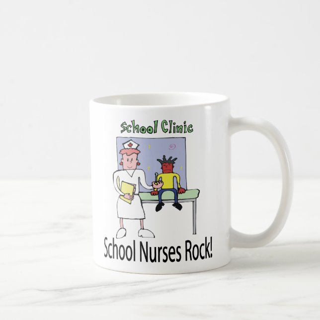 Schule pflegt Felsen-Tasse Tasse (Rechts)