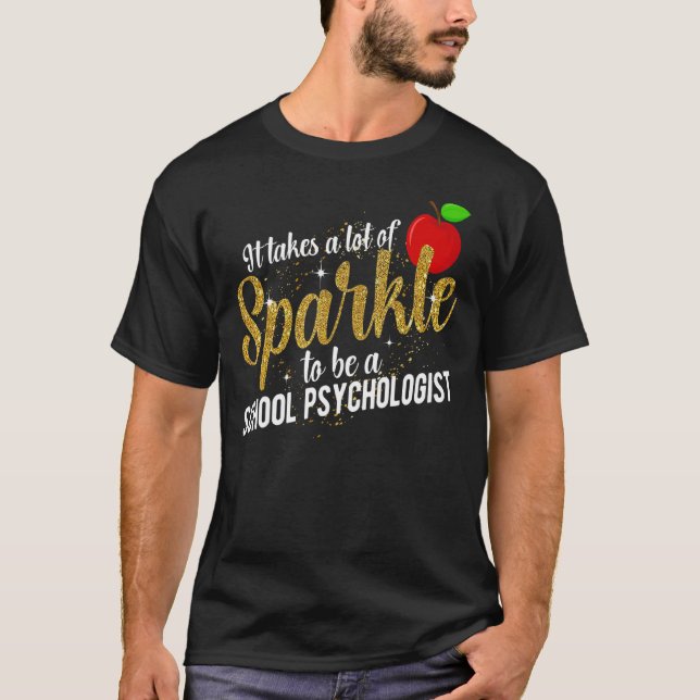 Schule Psychologe Psychologie T-Shirt (Vorderseite)