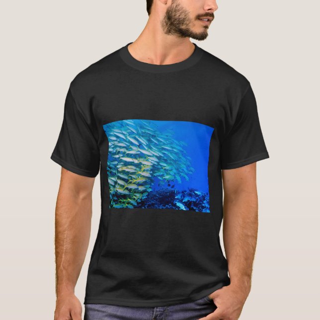 Schule tropischer Fische T-Shirt (Vorderseite)