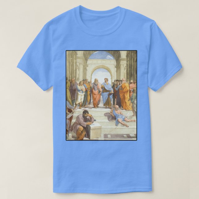 Schule von Athen 2 T-Shirt (Design vorne)