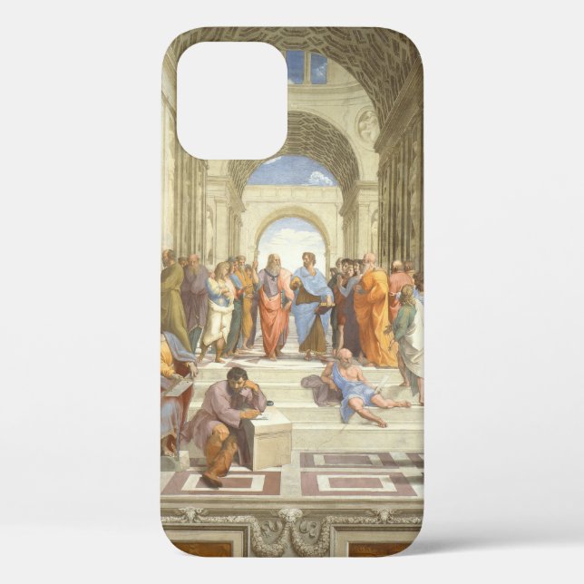 Schule von Athen Case-Mate iPhone Hülle (Rückseite)