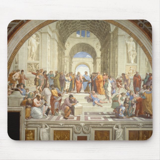 Schule von Athen Mousepad (Vorne)