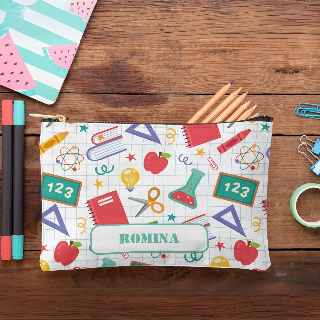 Schulelemente Bleistift-Gehäuse/Tasche Zubehörtasche (School elements Pencil case/bag Accessory Pouch)