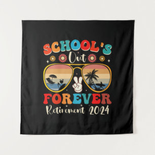 Schulen Aus Für Immer Pensionierter Lehrer Letzter Wandteppich