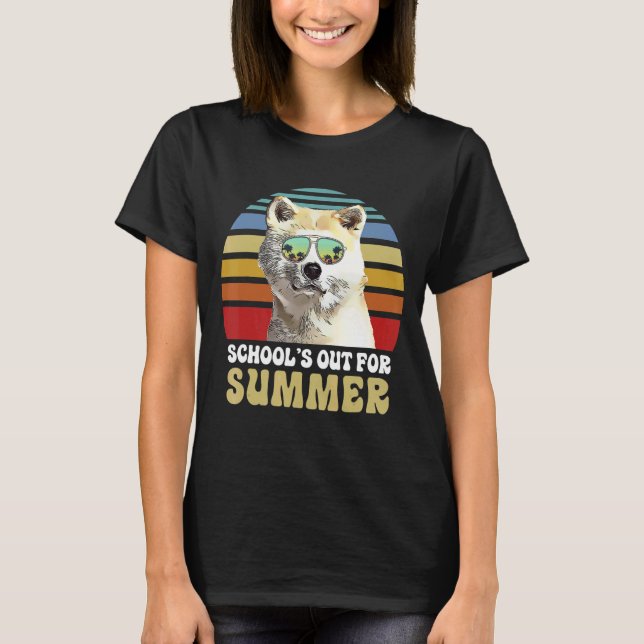 Schulen für den Dog Dog Dog Summer Canaan Teacher T-Shirt (Vorderseite)