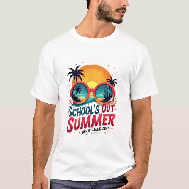 Schulen für den Sommer T-Shirt (Vorderseite)