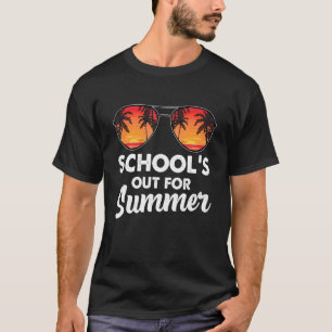 Schulen für den Sommerlehrer am letzten Schultag T-Shirt