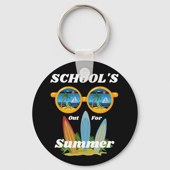 Schulen für die Schlüsselkette des Sommers Schlüsselanhänger (Vorderseite)