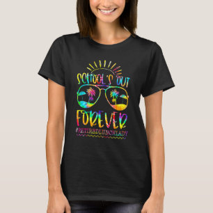 Schulen für immer ermüdet Mittagessen Lady Rentire T-Shirt