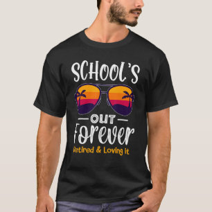 Schulen für immer müde und lieben es für Scho T-Shirt