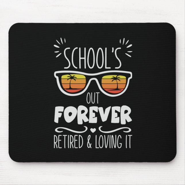 Schulen für immer wieder müde Kinder Tee Mousepad (Vorne)