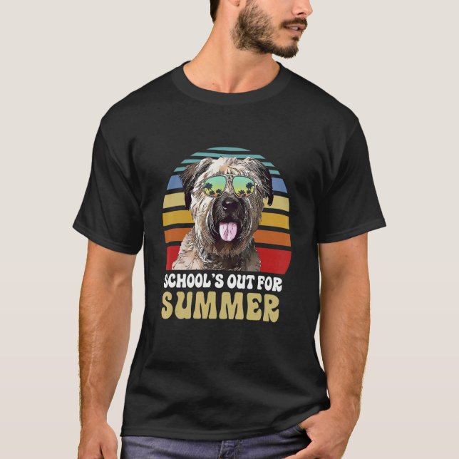 Schulen für Sommer Bouviers des Flandre Dog Te T-Shirt (Vorderseite)