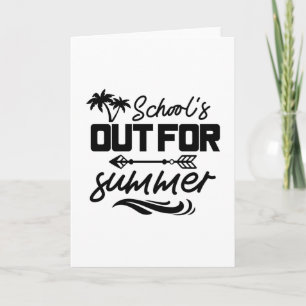 SCHULEN FÜR SOMMER KARTE