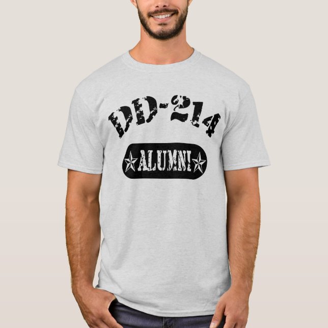 Schüler-Armee DD 214 T-Shirt (Vorderseite)