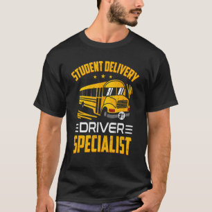 Schüler Busfahrer Schulbusfahrer T-Shirt