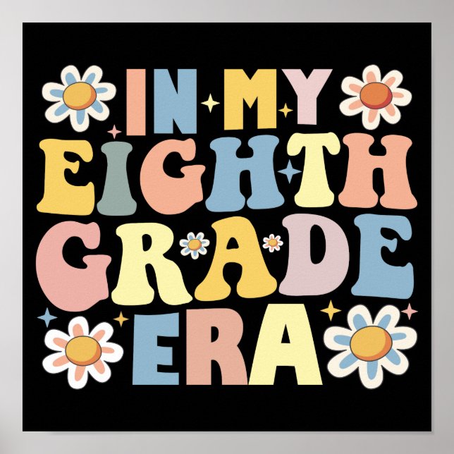 Schüler der 8. Klasse Poster (Vorne)