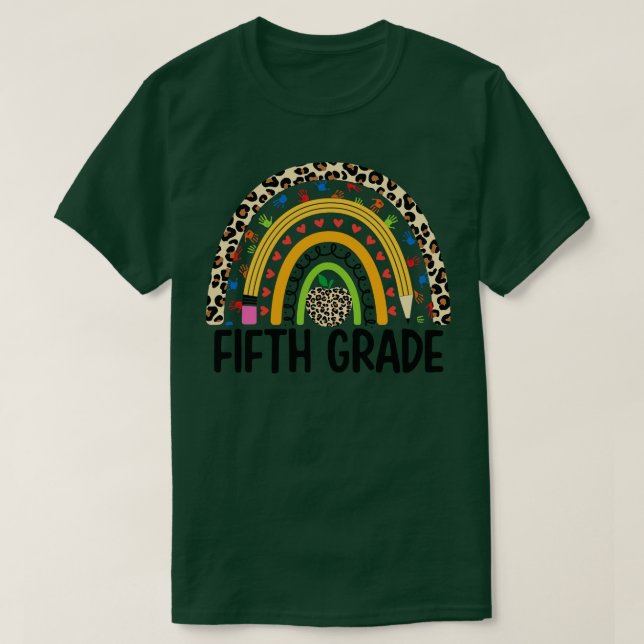 Schüler der fünften Klasse T-Shirt (Design vorne)