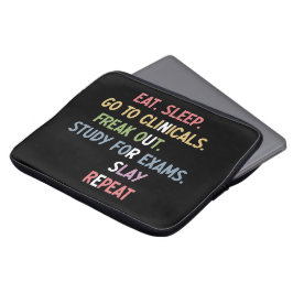 Schüler der Funny Nursing School Future Nurse Gesc Laptopschutzhülle