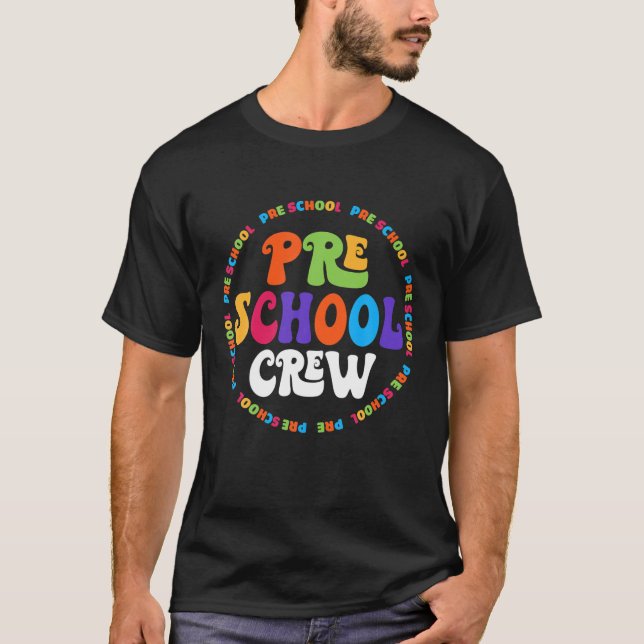 Schüler der Gefärbte Krawatte Preschool Squad T-Shirt (Vorderseite)