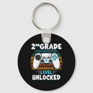 Schüler der zweiten Klasse Ck Zur Schule Gamer Zwe Schlüsselanhänger